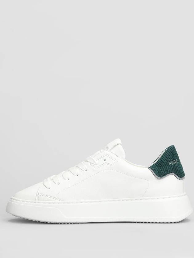 Temple leather low top sneakers white - PHILIPPE MODEL - BALAAN 4