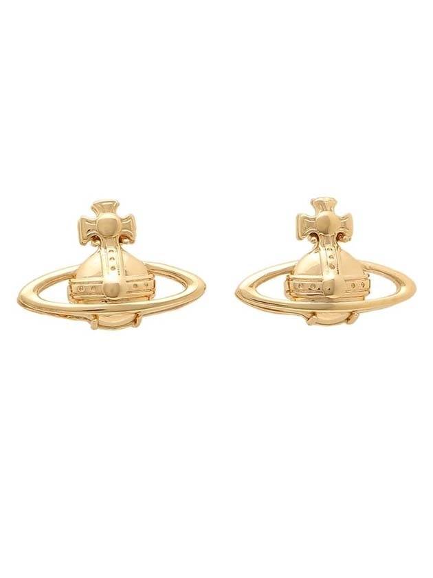 Women's Suzie Stud Earrings Gold - VIVIENNE WESTWOOD - BALAAN 1