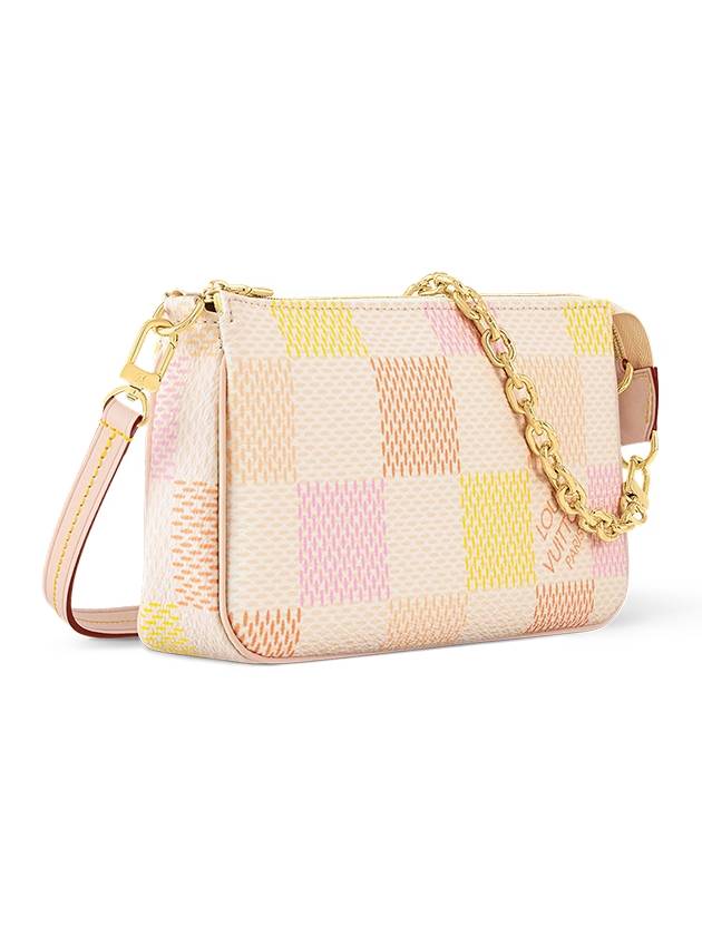 Pochette Accessoires Pouch Bag Peach Pink - LOUIS VUITTON - BALAAN 3