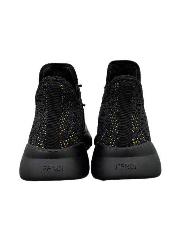 FF logo knit sneakers 7E1477 - FENDI - BALAAN 4