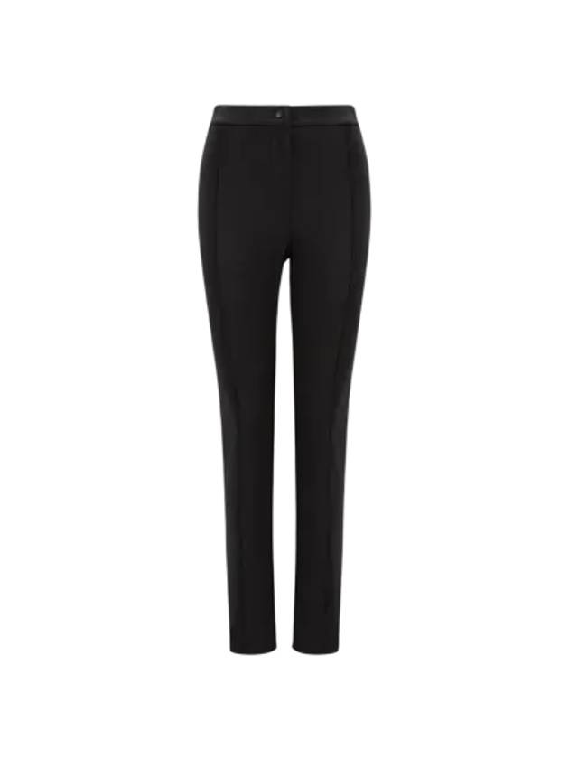 Technical Jersey Skinny Pants Black - MONCLER - BALAAN 2