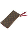 Monogram Canvas Fuchsia Port Adel Long Wallet - LOUIS VUITTON - BALAAN 5