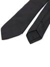 100 Silk Black Slim UNIFORM Tie - GIVENCHY - BALAAN 5