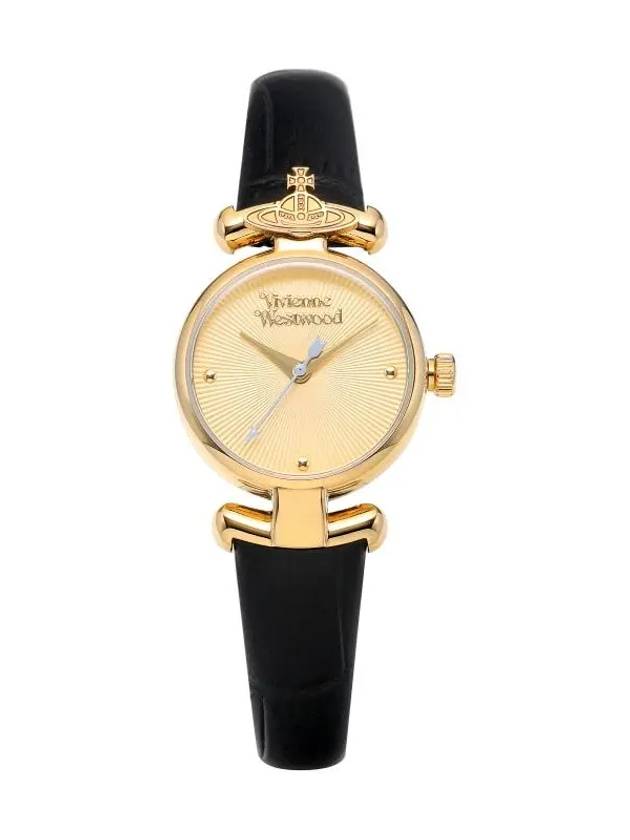 Women's Maida Leather Watch Black - VIVIENNE WESTWOOD - BALAAN 3