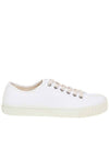 Tabi Cotton Low Top Sneakers White - MAISON MARGIELA - BALAAN 1