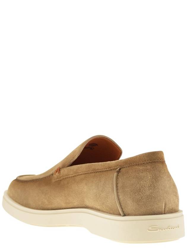 Suede moccasin - SANTONI - BALAAN 3