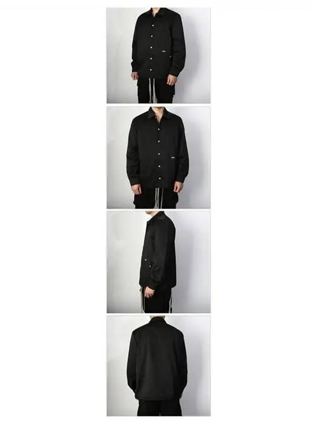 Snap Front Jacket Black - RICK OWENS - BALAAN 3