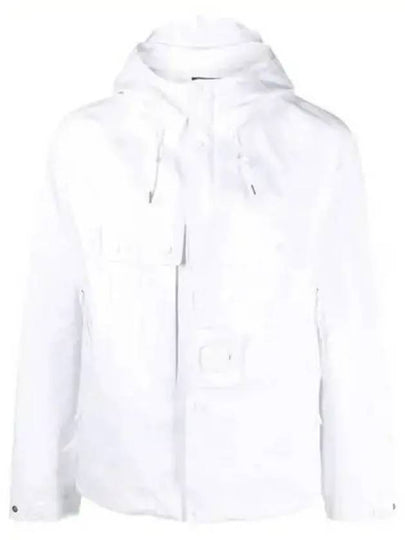 Metropolis AAC Hooded Jacket White - CP COMPANY - BALAAN 2