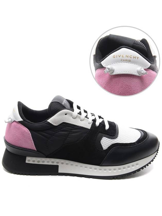 Active Runner Low Top Sneakers Pink Black - GIVENCHY - BALAAN 2