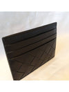 Intrecciato Leather Card Wallet Black - BOTTEGA VENETA - BALAAN 4