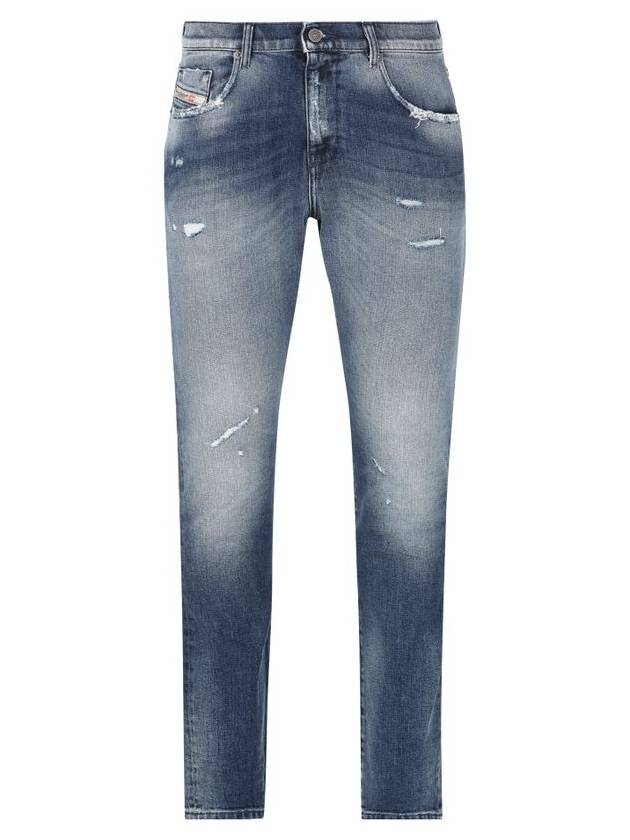 2019 D Strukt Slim Jeans Medium Blue - DIESEL - BALAAN 2