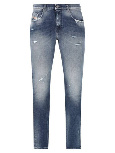 2019 D Strukt Slim Jeans Medium Blue - DIESEL - BALAAN 2