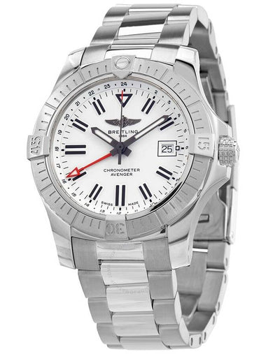 Breitling Avenger Automatic Chronometer White Dial Men's Watch A32397101A1A1 - BREITLING - BALAAN 1