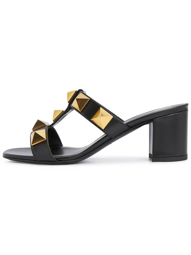 Roman stud 60 sandal heel black - VALENTINO - BALAAN 5