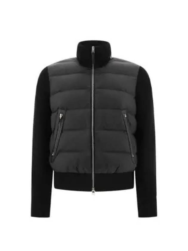 Zip-Up Quilted Down Padding Black - TOM FORD - BALAAN 2