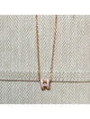 Mini Pop H Pendant Rose Gold Rose Dragee - HERMES - BALAAN 6