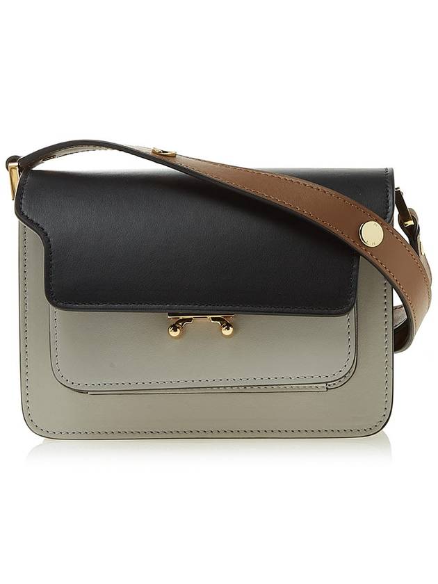 Mini Trunk Shoulder Bag Gray - MARNI - BALAAN 3