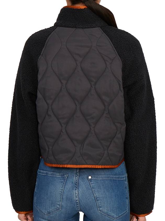 Dayana Quilted Zip-Up Jacket Black - UGG - BALAAN 6