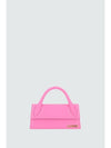 Le Chiquito Long Leather Tote Bag Pink - JACQUEMUS - BALAAN 1