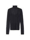 Fatuo Viscose Turtleneck Black - MAX MARA - BALAAN 1