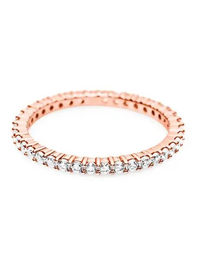 Vittore Round Cut Ring Rose Gold - SWAROVSKI - BALAAN 2