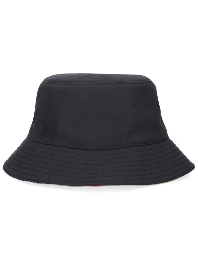 Vintage Check Reversible Bucket Hat Black - BURBERRY - BALAAN 2