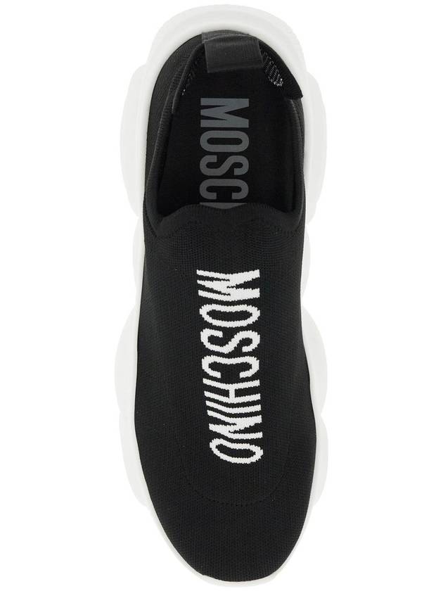 teddy sole sneaker socks - MOSCHINO - BALAAN 2