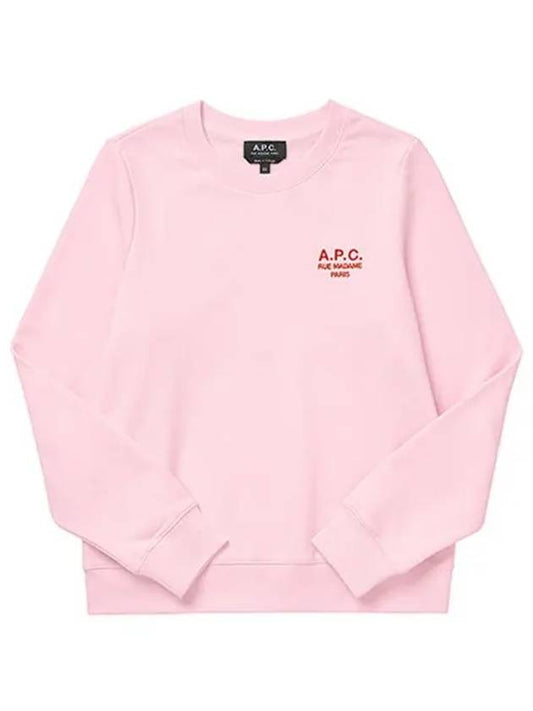 Skye Logo Sweatshirt Pink - A.P.C. - BALAAN 2