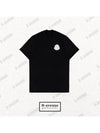 Logo Patch Short Sleeve T Shirt Black XL 8C00045 83927 998 - MONCLER - BALAAN 2