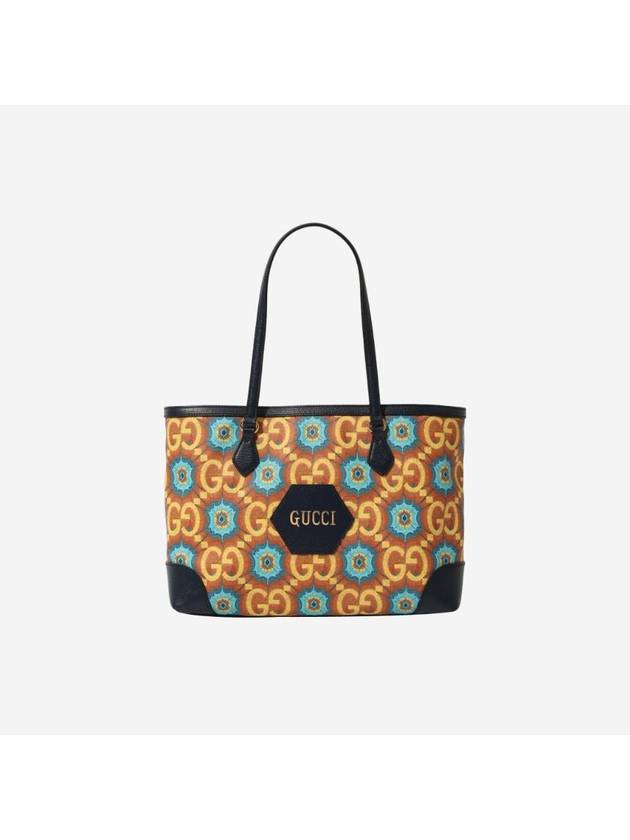 100 Ophidia Medium Tote Bag Blue - GUCCI - BALAAN 1