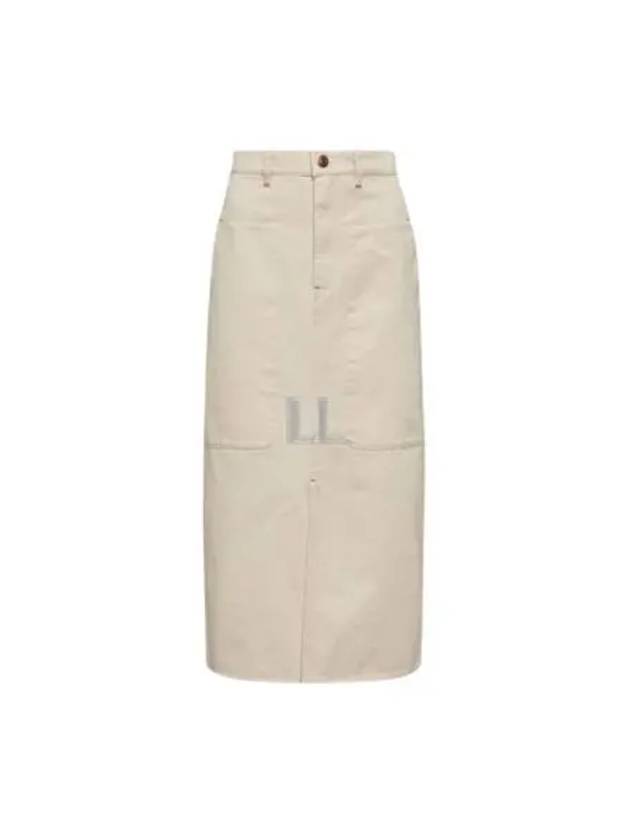 Flozia H Line Skirt Ivory - ISABEL MARANT - BALAAN 2