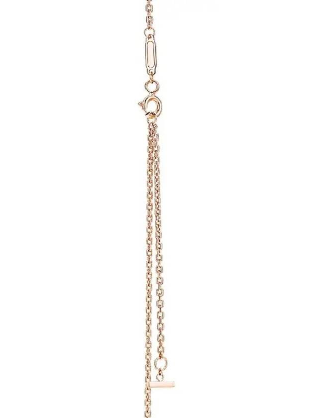 Tiffany T Extra Large Smile Pendant 18K Rose Gold 67513436 - TIFFANY & CO. - BALAAN 4