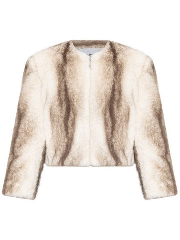 STAND STUDIO Faux Fur Karly, Women's, White - STAND STUDIO - BALAAN 1