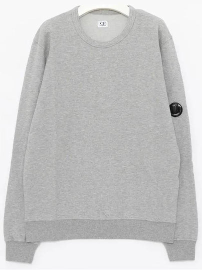 Light Fleece Sweatshirt Grey - CP COMPANY - BALAAN 2