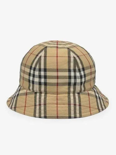 Vintage Check Nylon Bucket Hat Archive Beige - BURBERRY - BALAAN 2