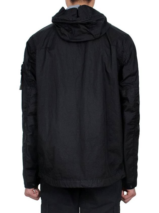 Membrana 3L TC Hooded Jacket Black - STONE ISLAND - BALAAN 6