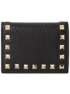 P0P39VSH 0NO Women s Half Wallet - VALENTINO - BALAAN 2