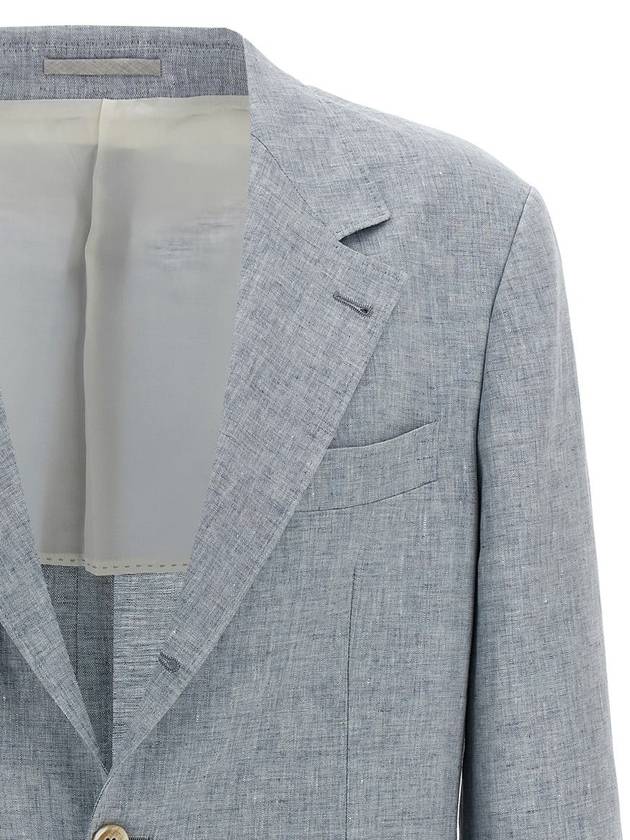 Brunello Cucinelli Linen Blazer - BRUNELLO CUCINELLI - BALAAN 3