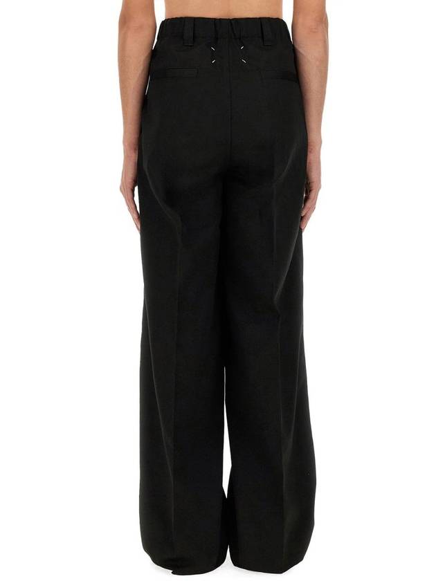 Classic wide pants black - MAISON MARGIELA - BALAAN 4