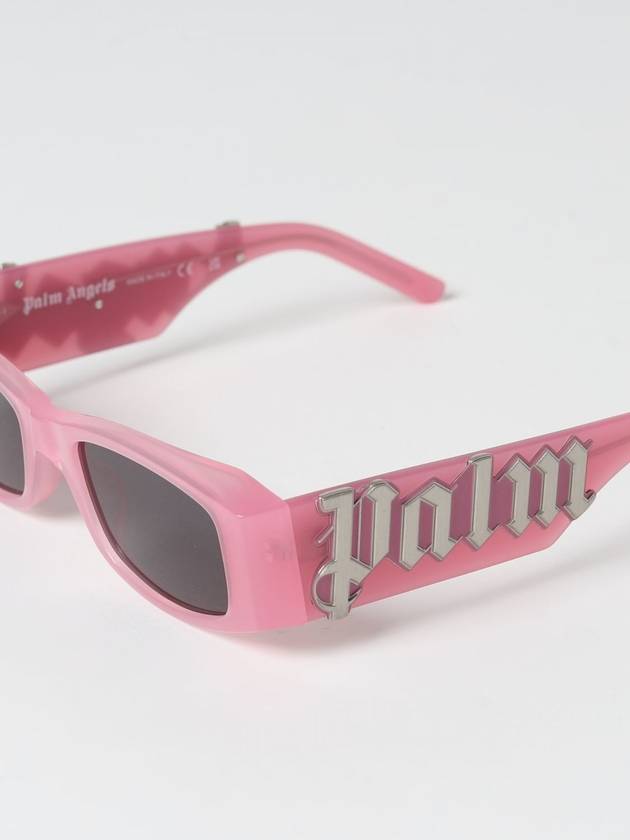 Palm Angels sunglasses in acetate with logo - PALM ANGELS - BALAAN 4