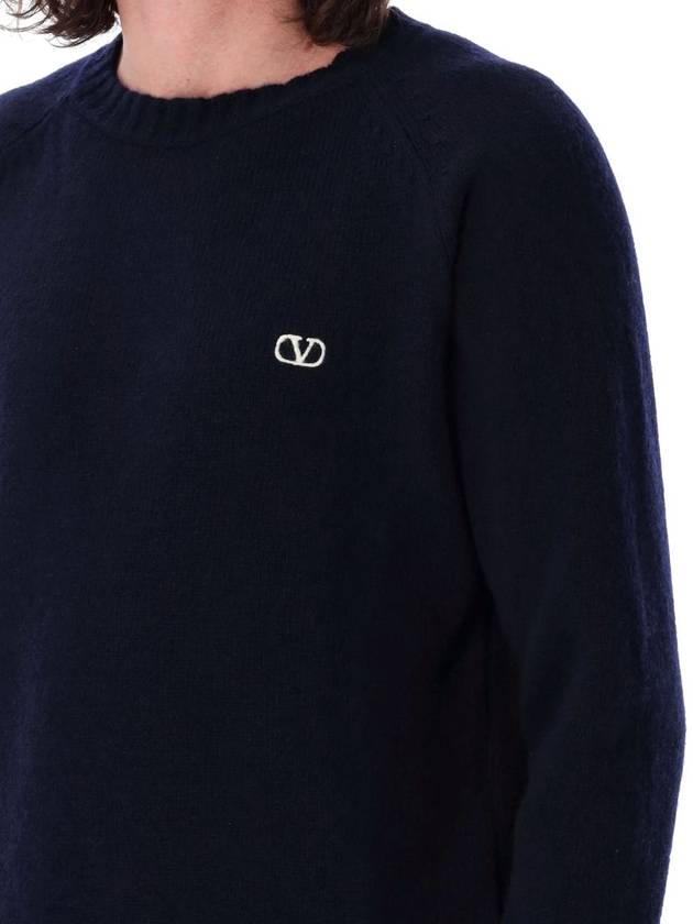 Valentino Garavani Vlogo Embroidery Sweater - VALENTINO - BALAAN 3