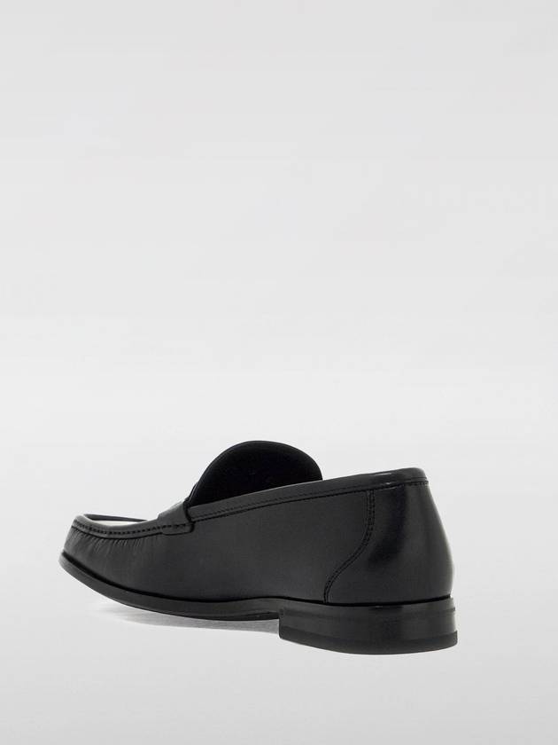 Gancini Calfskin Loafers Black - SALVATORE FERRAGAMO - BALAAN 4