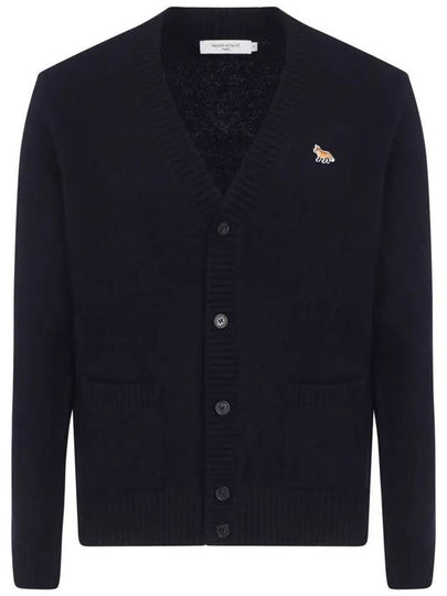 Baby Fox Patch Cosy Cardigan Navy - MAISON KITSUNE - BALAAN 2