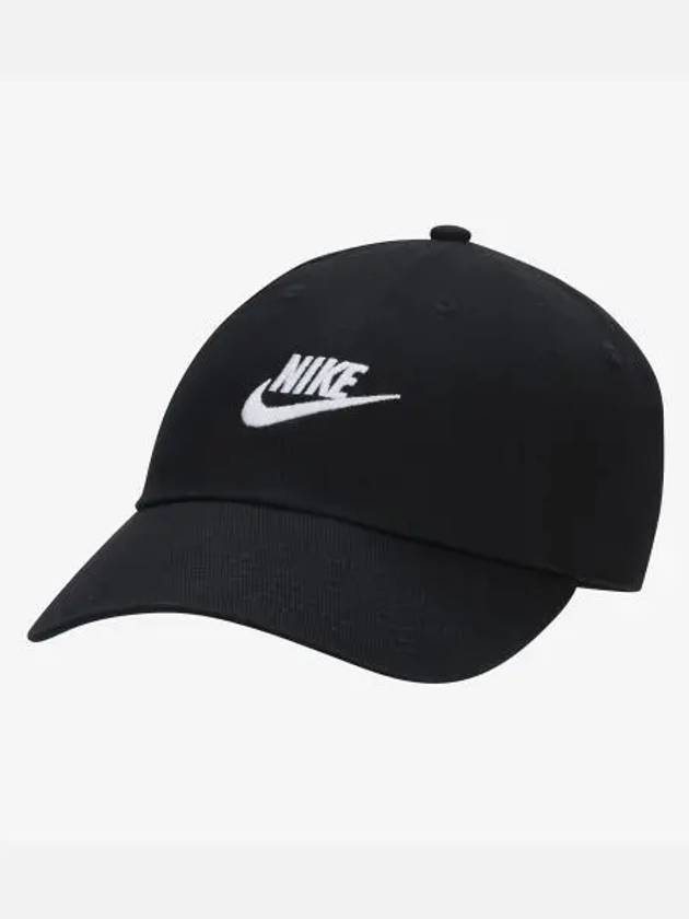 Club Unstructured Futura Washed Ball Cap Black - NIKE - BALAAN 2