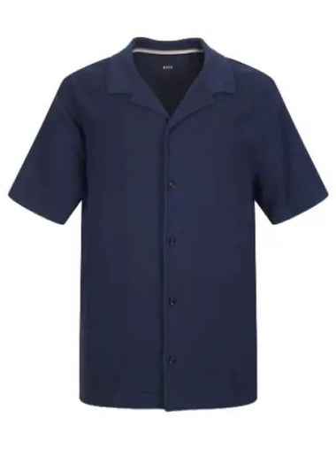 Boss boucl short sleeve shirt regular fit - HUGO BOSS - BALAAN 1