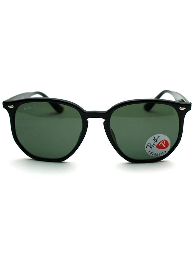 Eyewear Polarized Irregular Propionate Sunglasses Green - RAY-BAN - BALAAN 2