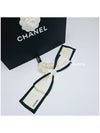 Hair Chouchou Silk Ribbon Hair Band White AA7530 - CHANEL - BALAAN 8