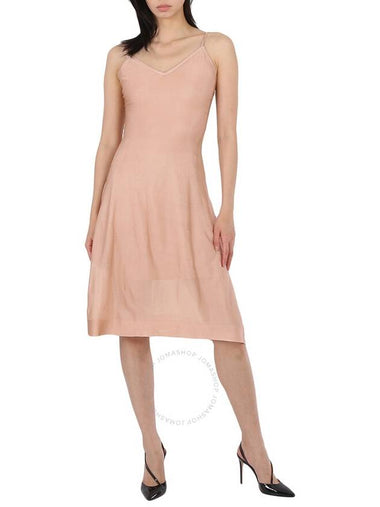 Alaia Ladies Rose Chair Semi Sheer Slip Dress, Brand Size 40 (US Size 6) - ALAIA - BALAAN 1