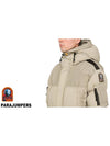 Men's Combat Puffer Classic Canvas Padding Green - PARAJUMPERS - BALAAN 6