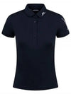 Women's Tour Tech Golf Polo Navy - J.LINDEBERG - BALAAN 2